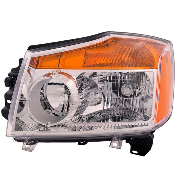 2008 2015 Nissan Titan All Models Driver Side CAPA Certified Halogen