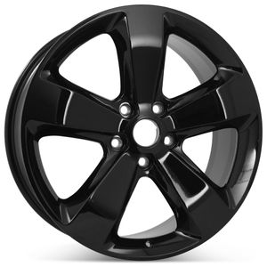 New 20" x 8” Replacement Wheel for Jeep Grand Cherokee 2014 2015 2016 Gloss Black Rim 9137