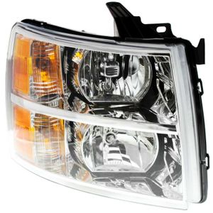 New Replacement Headlight for Chevrolet Silverado Passenger Side 2007–2014 GM2503280