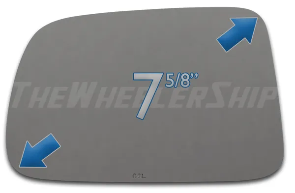 New Mirror Glass Replacements For Honda CR-V 1996-2006 Left Driver Side 2844