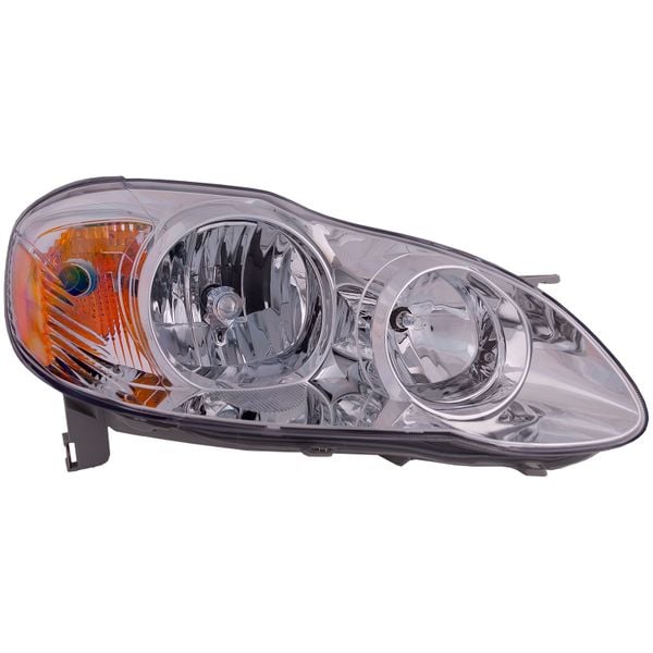 Halogen Headlight CAPA Certified Right Passenger Side Fits 2005