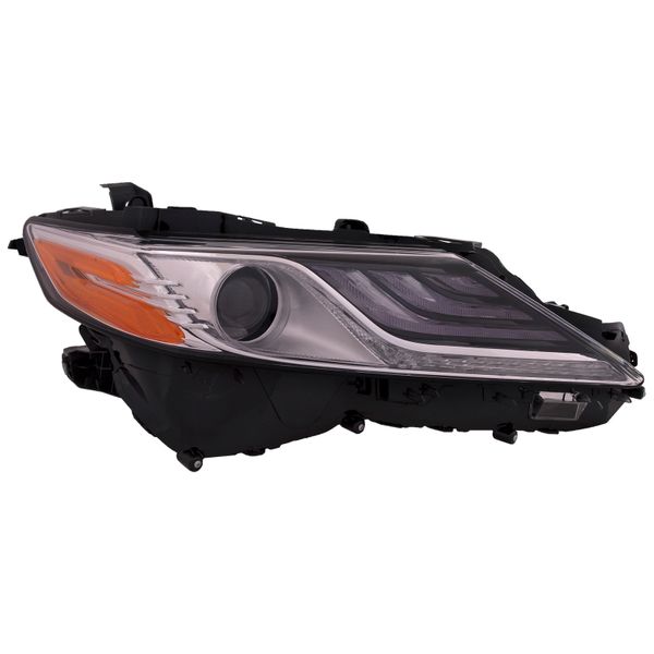 Headlight CAPA Certified Right Passenger Fits 2019 Toyota Camry XLE/ Hybrid