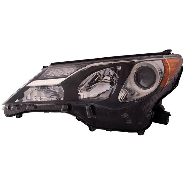 Headlight Unit CAPA Certified Left Driver Side Fits 2013-2015