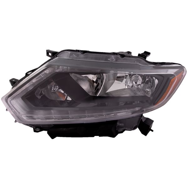 Headlight Halogen Left Driver CAPA Certified Fits 20142016 Nissan Rogue