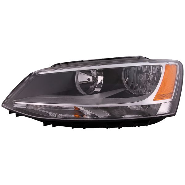 Halogen Headlight CAPA Certified Left Driver Side Fits 20112016