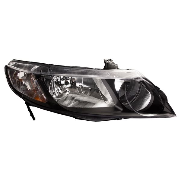 Headlight For Honda Civic 0611 Sedan CAPA Certified Halogen Headlamp