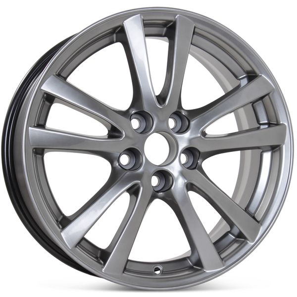 New 18" x 8" Replacement Wheel for Lexus IS250 IS350 2006-2008 Rim 74189 Hypersilver