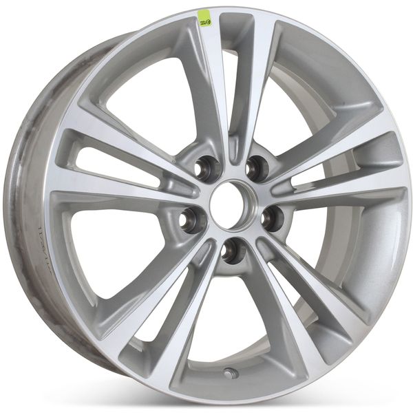 Factory OEM 18" x 7.5"  2008 2009 2010 2011 2012 Lincoln MKS Wheel Machined W/ Silver Rim 3765 Open Box