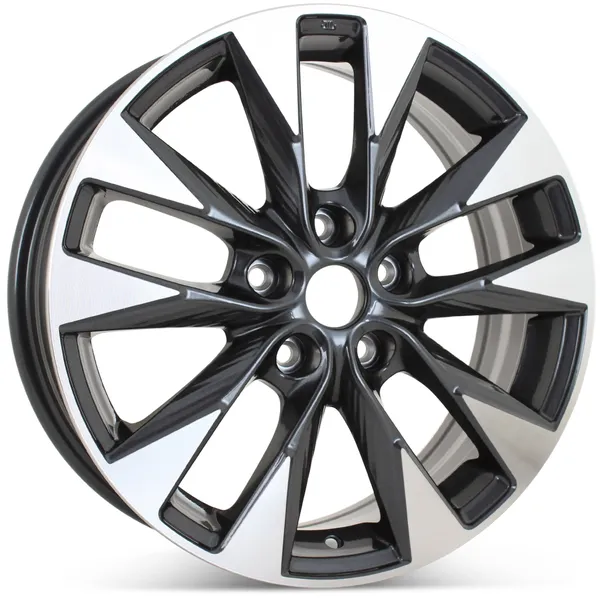 New 17" x 6.5" Alloy Replacement Wheel for Nissan Sentra 2016 2018 2018 2019 Rim 62730 