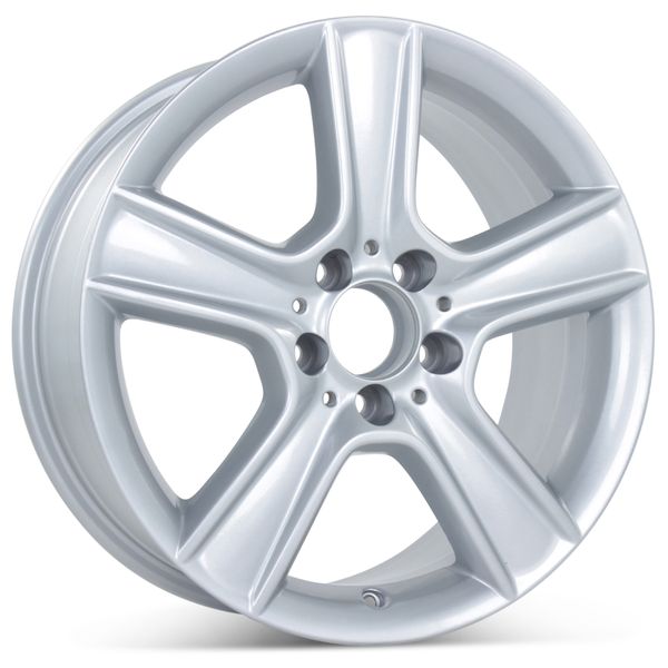 17" x 8.5" Alloy Replacement Rear Wheel for 2010-2011 Mercedes C300/C350 Wheels 85100
