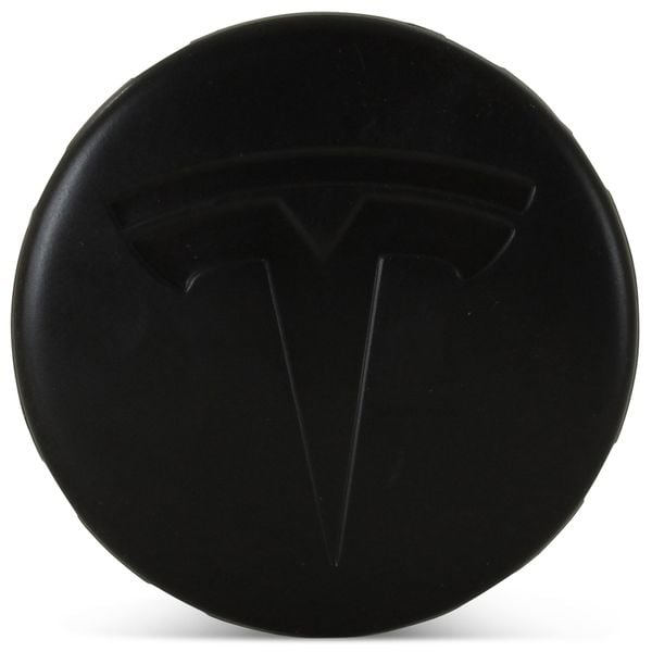 OE Genuine Tesla Center Cap W/ Tesla Logo Black CAP6666