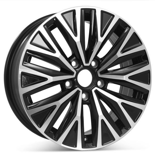 New 16” x 6.5” 10 spoke Alloy Replacement wheel For Volkswagen Jetta ...