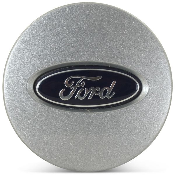 OE Genuine Ford Silver Center Cap with Blue Ford Logo CAP3191