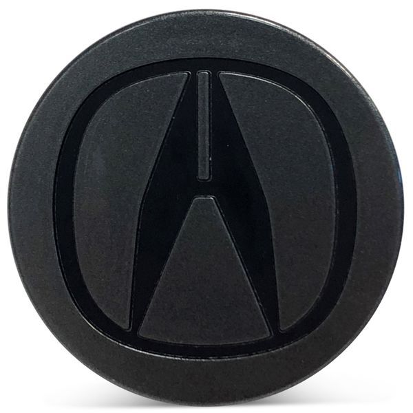 OE Genuine Acura Charcoal Center Cap with Black Logo CAP1988